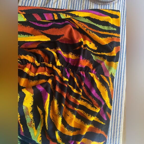 Dundas x Revolve Mini Dress Carmen Black Zebra Sz Small - Picture 11 of 14